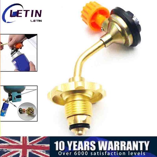 Gas refill adapter for - gas,
