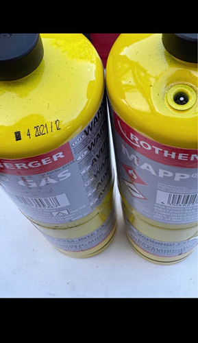Rothenberger mapp gas cylinder - mapp,