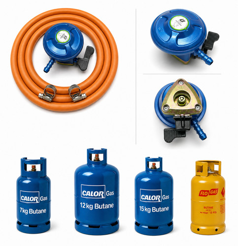 Butane gas regulator meter - regulator,