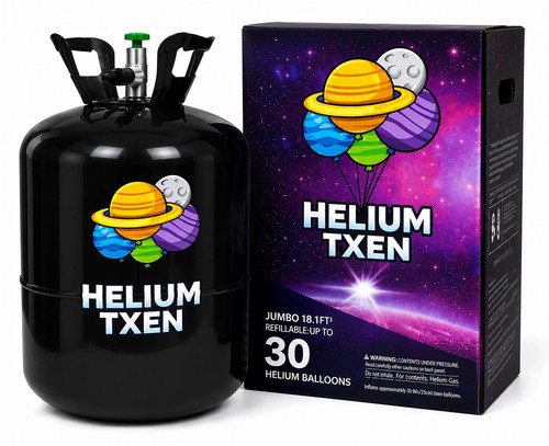Disposable helium tank for - tank,