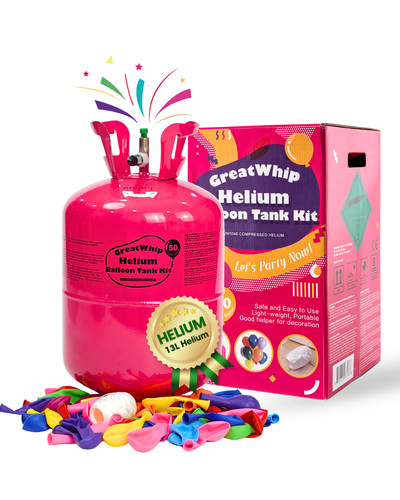 Balloons helium gas disposable - gas,