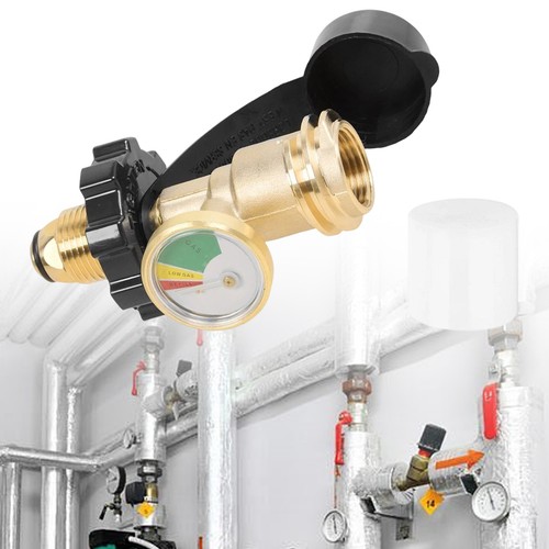 High low gas pressure gauge - gas,